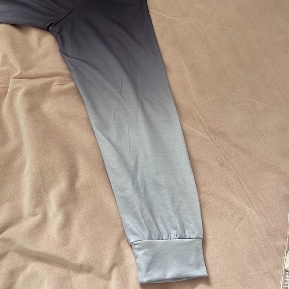 Ombré Blessed Blue long sleeve light sweatshirt - Large - Picture 3 of 4